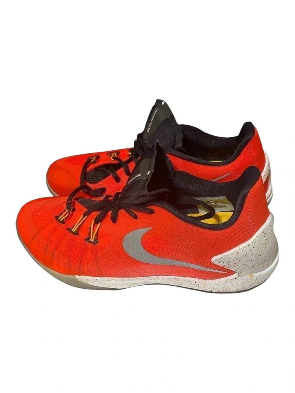 NIKE “Hyperchase” Premium Rouge Sneakers. Men’s Size 10 Bright Orange ECU